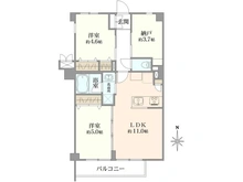 【東京都/中野区東中野】ロイヤルパレス東中野 間取り図