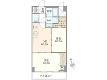 【東京都/武蔵野市西久保】むさしのコーポ 間取り図