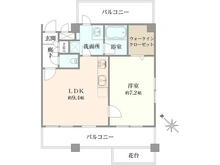 【東京都/中野区大和町】レクシオシティ高円寺 間取り図