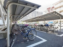 【東京都/三鷹市下連雀】三鷹芙蓉ハイツ 駐輪場