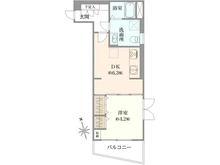 【東京都/杉並区堀ノ内】新高円寺ダイカンプラザCity 間取り図