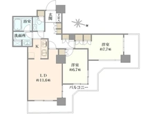 【東京都/中野区中野】なかのサンクォーレ 間取り図