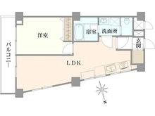 【東京都/杉並区方南】マンション方南町 間取り図