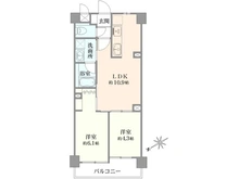 【東京都/中野区東中野】ユニーブル東中野 間取り図