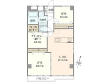 【東京都/武蔵野市西久保】ニュー武蔵野マンション 間取り図