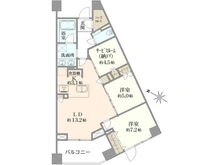 【東京都/中野区東中野】パークハウス東中野リヴゴーシュ 間取り図