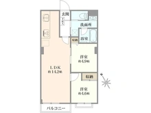 【東京都/武蔵野市中町】武蔵野マンション 間取り図