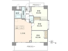 【東京都/中野区弥生町】パーセル中野弥生町 間取り図