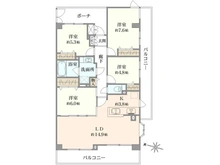【東京都/中野区松が丘】ファミールヒルズ哲学堂公園 間取り図