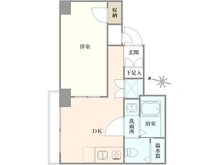 【東京都/新宿区北新宿】ルックハイツ北新宿壱番館 間取り図