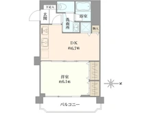 【東京都/杉並区高円寺南】高円寺ダイヤモンドマンション 間取り図