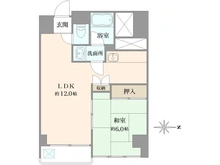 【東京都/中野区本町】中野スカイマンション 間取り図