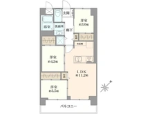 【東京都/杉並区堀ノ内】モナーク杉並 A棟 間取り図