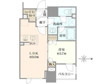 【東京都/中野区南台】クレヴィア中野南台 間取り図