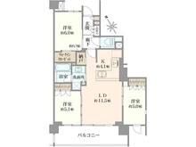 【東京都/中野区中野】シティテラス中野 間取り図