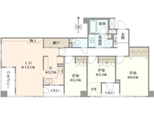 【東京都/中野区白鷺】白鷺パークハウス 間取り図