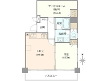 【東京都/中野区本町】エクセルシィオール五條 間取り図