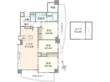 【東京都/中野区大和町】藤和シティホームズ高円寺 II 間取り図