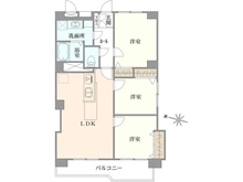【東京都/三鷹市下連雀】ライオンズマンション三鷹 間取り図