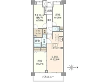 【東京都/中野区弥生町】クレストフォルム中野弥生町 間取り図