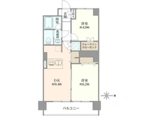 【東京都/杉並区方南】日商岩井方南町マンション 間取り図