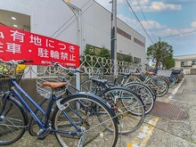 【東京都/杉並区高円寺南】高円寺サンハイツ 駐輪場