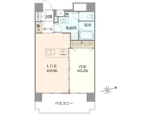 【東京都/中野区東中野】 ラグジュアリーアパートメント東中野II 間取り図