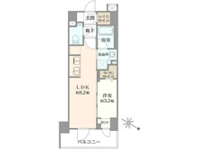 【東京都/中野区新井】デュオステージ中野 間取り図