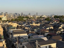 【東京都/杉並区阿佐谷北】阿佐ヶ谷コーポラス 眺望：新宿のビル群が一望できます！（天候による）