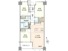【東京都/中野区中野】グランツオーベル中野 間取り図