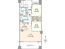 【東京都/杉並区高円寺北】イニシア中野 間取り図