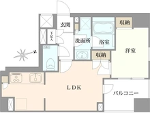 【東京都/中野区中央】リビオ中野坂上パークフロント 間取り図