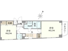 【東京都/中野区本町】フェニックス中野新橋 間取り図