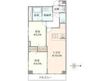 【東京都/中野区本町】中野新橋ヒミコセラン 間取り図
