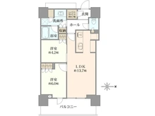 【東京都/中野区中野】パークシティ中野ザタワーエアーズ 間取り図