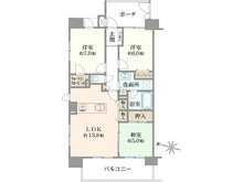 【東京都/練馬区高野台】レーベンリヴァーレタワーザーレタワーザ・テラス 間取り図
