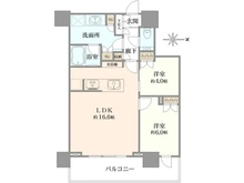 【東京都/中野区中野】パークシティ中野ザタワーエアーズ　 間取り図