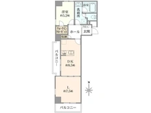 【東京都/杉並区高円寺南】高円寺南サマリヤマンション壱番館　1001 間取り図