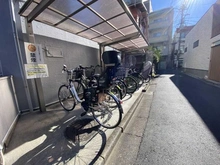 【東京都/中野区本町】不二ハイツ 駐輪場