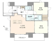 【東京都/中野区東中野】イニシアイオ東中野 間取り図