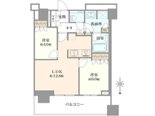 【東京都/中野区中野】パークシティ中野ザ‧タワー ブリーズ 間取り図