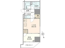 【東京都/中野区東中野】サンウッド東中野 間取り図