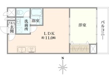 【東京都/中野区弥生町】シャンポール南中野 間取り図