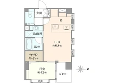 【東京都/杉並区高円寺北】シティオ高円寺 間取り図