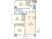 【東京都/杉並区堀ノ内】モナーク杉並　A 棟 間取り図