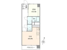 【東京都/杉並区桃井】ニュー荻窪マンション 間取り図