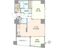 【東京都/中野区東中野】アクシルコート東中野 間取り図