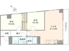 【東京都/杉並区上荻】プリンスマンション 間取り図