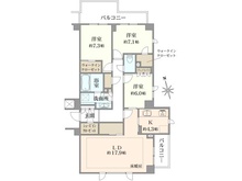 【東京都/杉並区荻窪】アトラス荻窪大田黒公園 間取り図