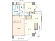 【東京都/中野区本町】アーバンビュー中野 間取り図